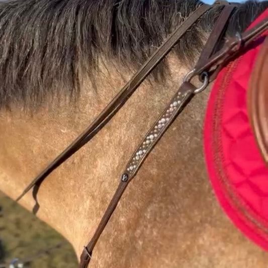 Martingal mit Glitzersteinen alle Größen