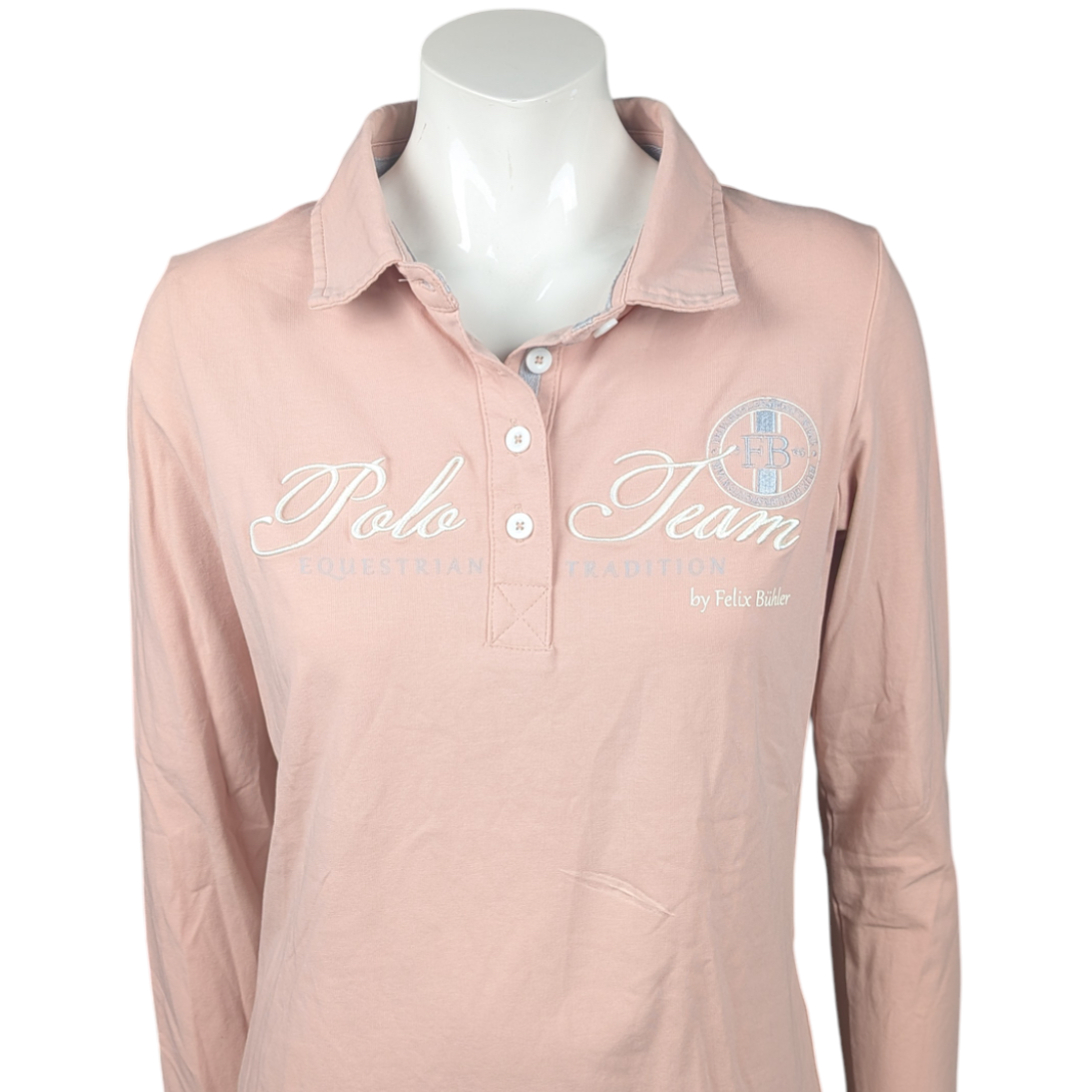 Felix Bühler Poloshirt Langarm Gr. S